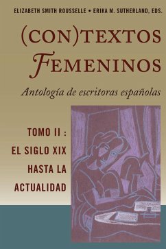 Cover (Con)textos femeninos: Antología de escritoras españolas. Tomo II (eBook, PDF)