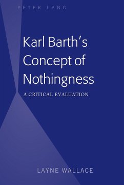 Karl Barth's Concept of Nothingness (eBook, PDF) - Wallace, Layne
