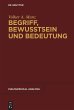 Begriff, Bewusstsein und Bedeutung... - Bild 1