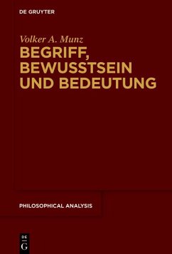 Cover Begriff, Bewusstsein und Bedeutung (eBook, ePUB)