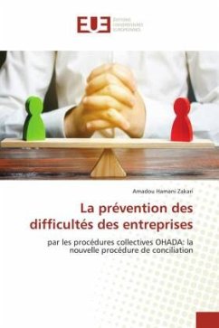 La prévention des difficultés des entreprises - Zakari, Amadou Hamani