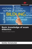 Basic knowledge of exam didactics