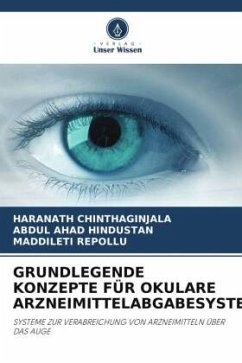 GRUNDLEGENDE KONZEPTE FÜR OKULARE ARZNEIMITTELABGABESYSTEME - Chinthaginjala, Haranath;Hindustan, Abdul Ahad;REPOLLU, MADDILETI