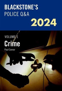 Blackstone's Police Q&A's 2024 Volume 1: Crime - Connor, Paul
