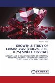 GROWTH & STUDY OF CrxMo1-xSe2 (x=0.25, 0.50, 0.75) SINGLE CRYSTALS