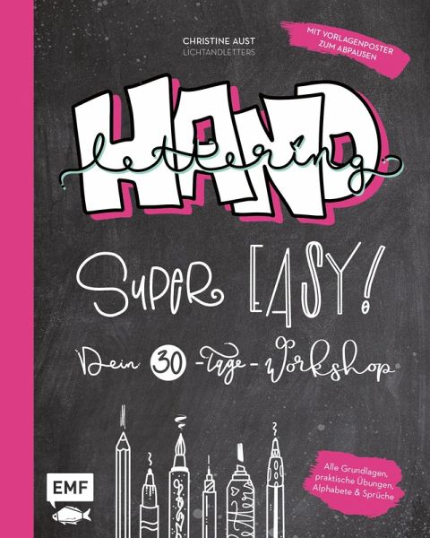 Handlettering - Super easy! Dein 30-Tage-Workshop (Mängelexemplar) Handlettering - Super easy! Dein 30-Tage-Workshop (Mängelexemplar)