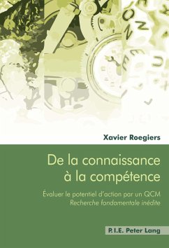 Cover De la connaissance à la compétence (eBook, PDF)