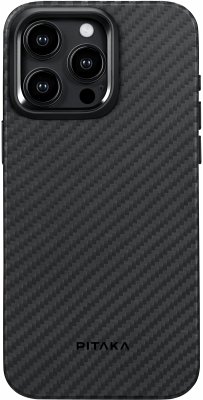 Pitaka MagEZ Case Pro 4 1500D for iP 15 Pro Black/Grey Twill