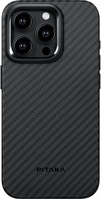 Pitaka MagEZ Case Pro 4 1500D for iP 15 Pro Max Black/Grey Tw