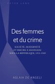 Des femmes et du crime (eBook, PDF)