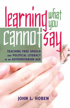 Learning What You Cannot Say (eBook, PDF) - Hoben, John L.