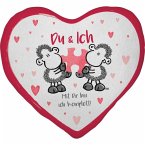Plüschkissen Motiv Du & ich Plüschkissen Motiv Du & ich