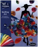 Sentosphere 3920540 - Bastelset Quilling Art Kleid, Kreativ-Set DIY Papierbasteln, Fashion, Mode