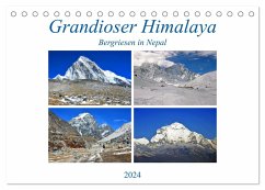 Grandioser Himalaya, Bergriesen in Nepal (Tischkalender 2024 DIN A5 quer), CALVENDO Monatskalender