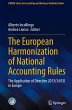 The European Harmonization of National... - Bild 1