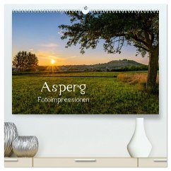 Asperg - Fotoimpressionen (hochwertiger Premium Wandkalender 2024 DIN A2 quer), Kunstdruck in Hochglanz - Werner Partes, Hans