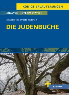 Die Judenbuche von Annette von Droste-Hülshoff - Textanalyse und Interpretation (eBook, ePUB) - Droste-Hülshoff, Annette von
