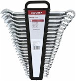 GEDORE red Ring-Maulschlüssel Satz metrisch, 21-teilig