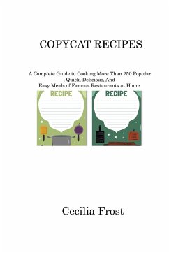 COPYCAT RECIPES - Frost, Cecilia