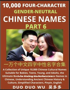 Learn Mandarin Chinese with Four-Character Gender-neutral Chinese Names (Part 6) - Wu, Duo Duo