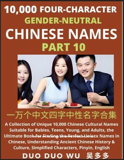 Learn Mandarin Chinese with Four-Character Gender-neutral Chinese Names (Part 10) - Wu, Duo Duo