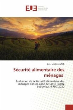 Sécurité alimentaire des ménages - MUSUL KAZAD, John