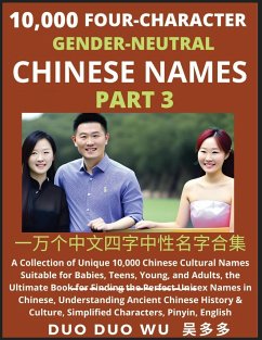 Learn Mandarin Chinese with Four-Character Gender-neutral Chinese Names (Part 3) - Wu, Duo Duo