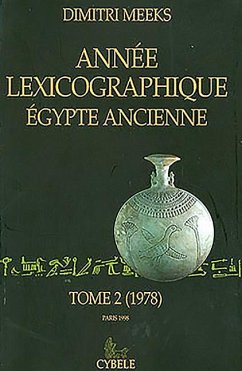 Cover Année Lexicographique. Égypte Ancienne