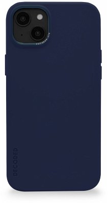Decoded AntiMicrobial Silicone Backcover iP 14 Plus Navy Peony