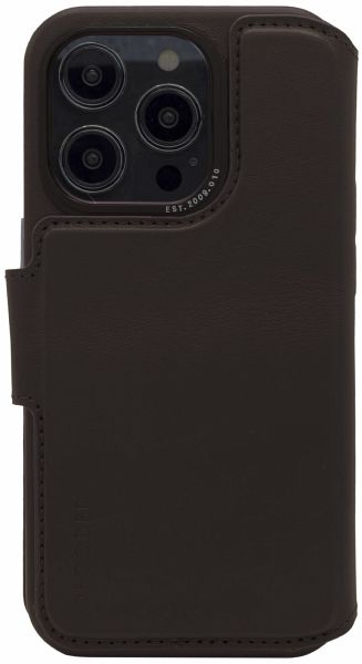 Decoded Leather MagSafe Modu Wallet iP 14 Pro Chocolate Brown