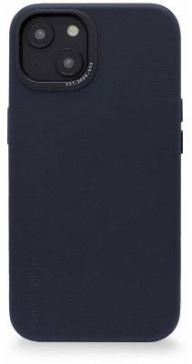 Decoded Leather Backcover iPhone 14 Plus Steel Blue
