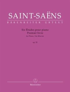 Six Études für Klavier op. 52 -Premier livre- - Saint-Saëns, Camille