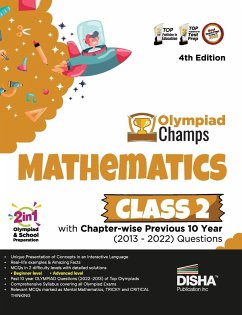 Olympiad Champs Mathematics Class 2 with Chapter-wise Previous 10 Year (2013 - 2022) Questions 4th Edition   Complete Prep Guide with Theory, PYQs, Past & Practice Exercise   - Disha Experts