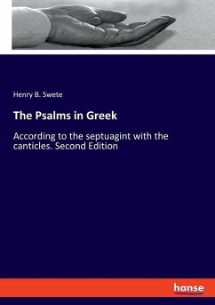 The Psalms in Greek - Swete, Henry B.