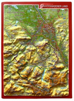 Berchtesgadener Land, Reliefpostkarte - Markgraf, André; Engelhardt, Mario