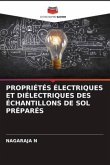 PROPRIÉTÉS ÉLECTRIQUES ET DIÉLECTRIQUES DES ÉCHANTILLONS DE SOL PRÉPARÉS