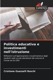 Politica educativa e investimenti nell'istruzione