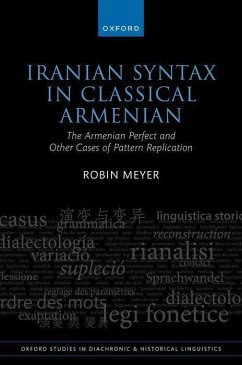 Iranian Syntax in Classical Armenian - Meyer, Robin