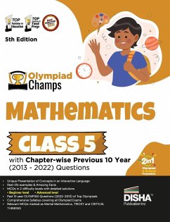 Olympiad Champs Mathematics Class 5 with Chapter-wise Previous 10 Year (2013 - 2022) Questions 5th Edition   Complete Prep Guide with Theory, PYQs, Past & Practice Exercise   - Disha Experts