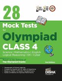 28 Mock Test Series for Olympiads Class 4 Science, Mathematics, English, Logical Reasoning, GK & Cyber 2nd Edition