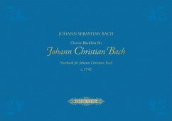 Notebook for Johann Christian Bach - Notebook for Johann Christian Bach