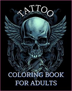 Tattoo Coloring Book For Adults - Helle, Luna B.
