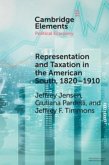 Representation and Taxation in the American South, 1820-1910