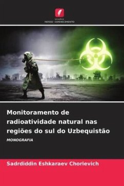 Cover Monitoramento de radioatividade natural nas regiões do sul do Uzbequistão