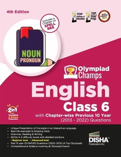 Olympiad Champs English Class 6 with Chapter-wise Previous 10 Year (2013 - 2022) Questions 4th Edition   Complete Prep Guide with Theory, PYQs, Past & Practice Exercise   - Disha Experts