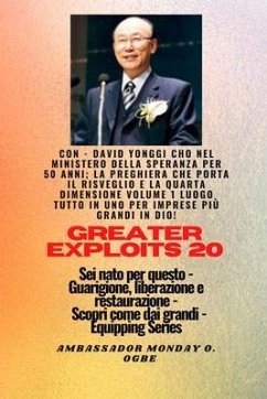 Cover Grandi imprese - 20 Con - David Yonggi Cho Nel ministero della speranza per 50 anni; .. (eBook, ePUB)