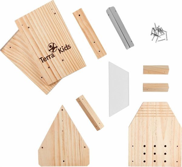HABA 1306914001 - Terra Kids Eichhörnchen Futterhaus-Bausatz, Holz HABA 1306914001 - Terra Kids Eichhörnchen Futterhaus-Bausatz, Holz