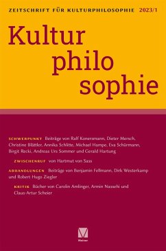 Kulturphilosophie (eBook, PDF)