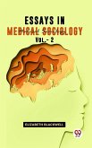 Essays In Medical Sociology Vol.- 2 (eBook, ePUB)
