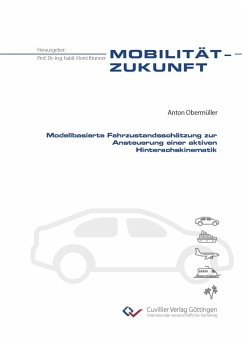 Cover Modellbasierte Fahrzustandsschätzung zur Ansteuerung einer aktiven Hinterachskinematik